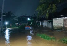 Jalan Tunggala Kendari Kembali Banjir, Warga Perumahan Dewi Bunga Terdampak