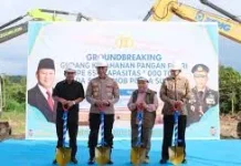 Satbrimob Polda Sultra Bakal Jadi Lokasi Pembangunan Gudang Ketahanan Pangan