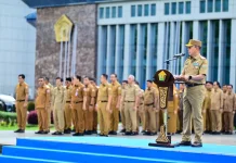 Pimpin Apel Gabungan, Gubernur Sultra Minta OPD Respons Cepat Keluhan Warga