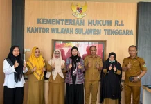 Kemenkum Sultra Terima Koordinasi BRIDA Kolaka