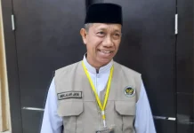 PPIH Sultra Menyerahkan Jemaah Haji Kloter 38 ke Embarkasi Makassar