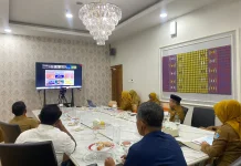 Ikuti Rakor Bersama Mendagri, Pemkot Kendari Bahas Pengendalian Inflasi Daerah