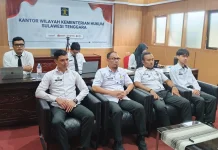 Kemenkum Sultra Ikuti  Pembukaan Uji Kompetensi Teknis Perancang Peraturan