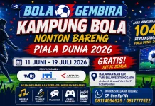 TVRI Hadirkan “Kampung Bola” Nobar Piala Dunia 2026 di Kendari