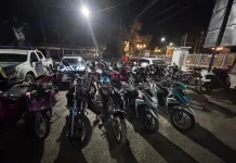 Ditlantas Polda Sultra Tindak 40 Kendaraan Brong