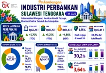 OJK Sultra Catat Aset Perbankan Tumbuh 5,76 Persen