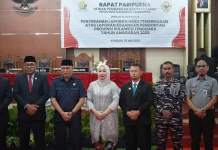 Kanwil Kemenkum Sultra Hadiri Paripurna DPRD Provinsi Sultra