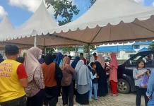 Pasar Murah Hari Terakhir di Pelataran Wali Kota Kendari Diserbu jelang Idul Adha
