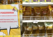 Swalayan di Kendari Batasi Pembelian Minyak Goreng untuk Cegah Panic Buying