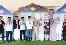 Wakil Bupati Konawe Utara Open House Bersama Forkopimda dan Warganya