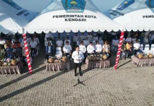Wamendagri Pimpin Gerakan Indonesia Asri di Kota Kendari