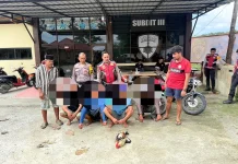 Polisi Bongkar Arena Sabung Ayam di Wawombalata Mandonga