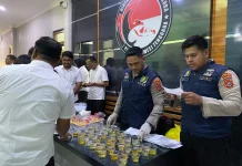 Ditresnarkoba Polda Sultra Gelar Tes Urin Bagi Personil