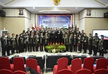 Kemenkum Sultra Kukuhkan 92 Paralegal Bergelar CPLA