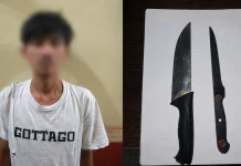 Mengamuk Pakai Sajam di Rumah Keluarga, Seorang Pria Diringkus Polisi