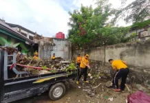 Sambut Hari Bhayangkara ke-80, Ditlantas Polda Sultra Bersihkan Rumah Ibadah