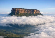 Gunung Roraima, Dunia yang Hilang di Atas Awan