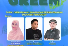 RRI Kendari Kupas Tuntas Kerusakan Pesisir Sultra lewat Green Radio