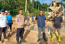 BPBD Bombana Bangun Box Culvert dan Keruk Saluran Pembuang Atasi Banjir