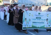 Pawai 1 Muharram 1448 H, Wakil Bupati Wakatobi Ajak Warga Muhasabah Diri