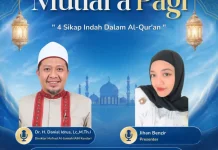 Mutiara Pagi RRI Kendari Bahas Empat Sikap Indah dalam Al quran