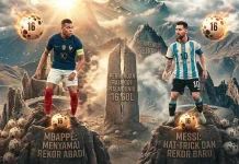 Messi dan Mbappe Saling Sikut Rebut Takhta Raja Gol Piala Dunia