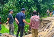 Pemkab Konsel Siapkan Pembangunan Permanen Atasi Jembatan Ambruk
