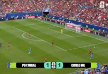 Portugal Ditahan Imbang RD Kongo 1-1