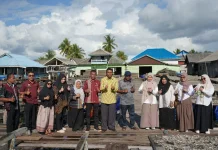 Kemenkum Sultra Bersama Disperindag Buteng Pantau Merek Kolektif Teri Waburense