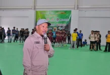 Wakil Walikota Kendari Buka Tring It Up Open Tournament