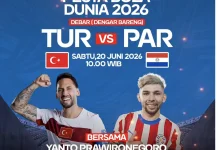 Turki Takluk 0-1 dari Paraguay dan Tersingkir dari Piala Dunia 2026