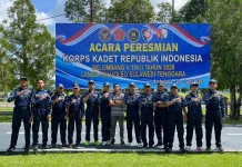 Pelajar 3 Sekolah Ikuti Persami KKRI Lanud Haluoleo