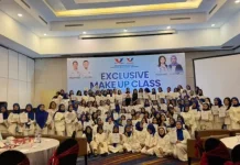 150 Perempuan Ikuti Makeup Class Gratis di Kendari