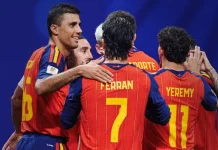 Spanyol Vs Arab Saudi : La Furia Roja Hantam Arab Saudi 4-0