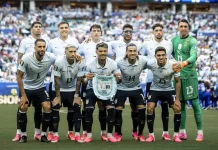 Uruguay Ditahan Imbang Cape Verde 2-2 di Miami