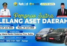Pemprov Sultra Lelang 27 Unit Randis untuk Optimalisasi Aset Daerah