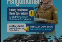 BPKAD Sultra Tawarkan Puluhan Randis Melalui Lelang Aset Daerah