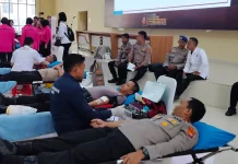 Sambut Hari Bhayangkara ke-80, Polda Sultra Kumpulkan 854 Kantong Darah