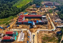 SMA Unggul Garuda Sultra Progres Pembangunannya Mencapai 60 Persen