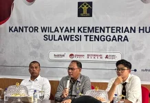 Kemenkum Sultra Gelar FGD Analisis Implementasi Permenkumham Nomor 4 Tahun 2021