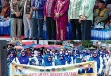 Konawe Selatan Tampil Megah di Pawai Ta’aruf MTQ Provinsi Sultra