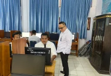 Kakanwil Kemenkum Sultra Tinjau Pelaksanaan Penilaian Kompetensi Pegawai
