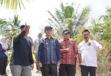 Pemda Koltim Tinjau Proyek SPAM Bendungan Ladongi