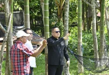 Kakanwil Kemenkum Sultra Tinjau Aset Tanah Kementerian Hukum di Konawe Utara