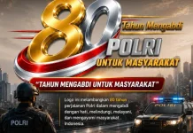 Makna Logo Hari Bhayangkara ke-80 Tahun 2026