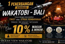 Blue Ocean Hadirkan Promo Khusus Penumpang Pesawat Rute Bali-Wakatobi