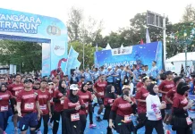 Polda Sultra Hadirkan SIMPUL di Bhayangkara Run, Warga Kepulauan Terbantu