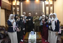 Kementerian Hukum Sultra Terima Delapan Siswa PKL SMKN 1 Kendari