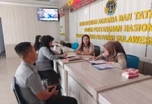 Kemenkum Sultra Koordinasi dengan BPN Sultra