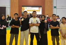 Santri Al-Ikhlas Lambuya Ukir Prestasi di Kejurprov Taekwondo Sultra